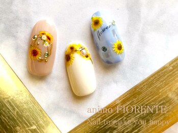 アニモ フィオレンテ せんげん台西口店(animo FIORENTE)/【定額ネイル】¥550左右¥600