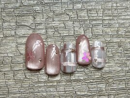 定額/桜ネイル