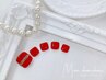 【平日限定】【FOOT】シンプルアート　7800円→7300円