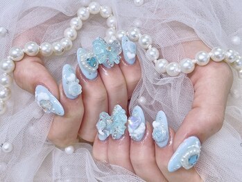 ネイル アリーズ セカンド(nail Allies 2nd)/ゴテゴテ地雷系ネイル