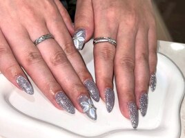 マグネットネイル/お花ネイル