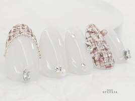 #ツイードネイル