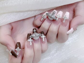 スペラ 大宮店(Spera)/オトナY2Kクロムフレンチネイル