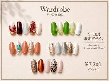 ワードローブ バイ シェリー(Wardrobe by CHERIE)の写真/【定額☆上品ハンド￥7,200/華やかハンド￥8,200】デザイン多数!季節感を抑えた最旬Nailで春のイベントにも◎