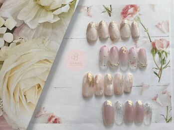 ジーエスネイル(GS NAIL)の写真/選べる定額デザインが豊富♪上品ネイルで指先を美しく