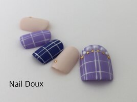 チェックネイル☆フットジェル