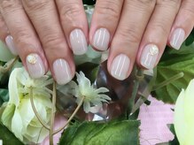 プルミエ ネイル(Premier Nail)/ヌーディカラー☆彡定額デザイン
