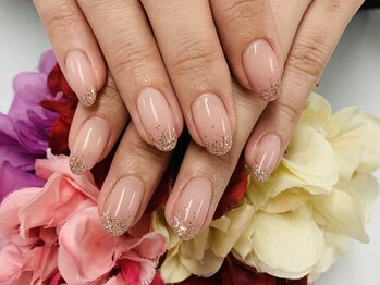 ダブルネイル(Double Nail)/【ほり】シンプルグラデーション