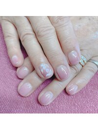 春のフラワーネイル