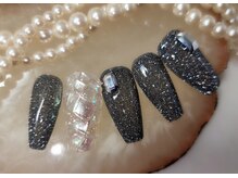 クララ(Kurara)/バカラネイル☆オーロラジュエル