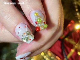クリスマスネイル