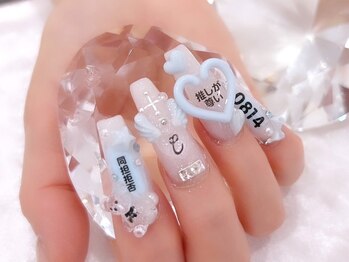 ネイルブラックシー デコ電ショップ クリスタルシー(BLACK SEA Shop Crystal Sea)/推し活にも!