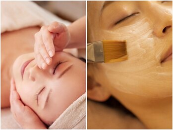 リラクゼーションサロン オーロラ(relaxation SALON Aurora)の写真/毛穴の汚れ・黒ずみ解消【毛穴洗浄ダーマスクライバー+小顔矯正★80分¥7700】小顔&毛穴レス!都度払いOK♪