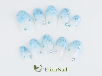 エリクサーネイル 新宿3丁目(Elixir Nail)/定額a シンプル/クーポン使用