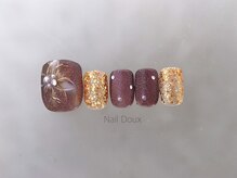 ネイル ドゥ 岡山駅前店(Nail Doux)/和装フラワーネイル