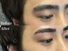 【眉毛が左右非対称/眉毛の自己処理失敗した方】メンズ 眉毛WAX ¥6600→¥5500