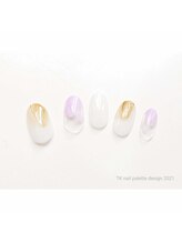 ティーケーネイルパレット/くすみカラー　デザインコースB