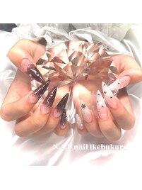 ラメグラデーション