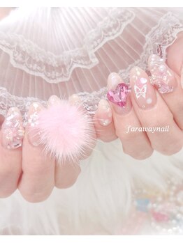 ファラウェイネイル(Faraway nail)/桜ネイル☆