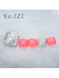 フットネイル：No.121