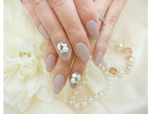 ウィズ フェリーク/ワンポイントビジューネイル