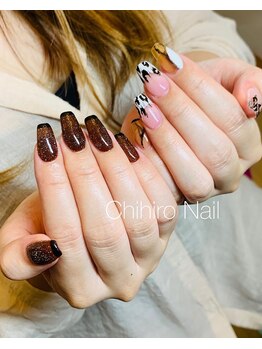 チヒロネイル/スカルプ＆ジェルデザイン