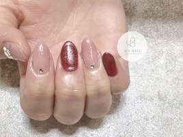 グリッター/ワンカラーネイル