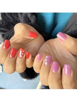 アイリッシュネイル 久屋大通店(Irish Nail)/マオ誕アシメネイル