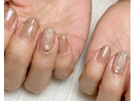 マグネットネイル/秋ネイル