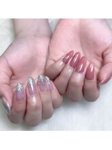 木にいる 錦糸町/ワンカラ＋10粒ストーン