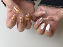 プチナノ(petitnano)/【rina】ニュアンスネイル