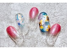 ネイルクローネ(nail crone)/フラワーアートネイル