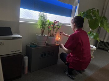 神ほぐし/アロマオイルで癒し空間！