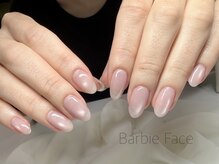 バービーフェイス 恵比寿(Barbie Face)/シアーピンクのマグネット