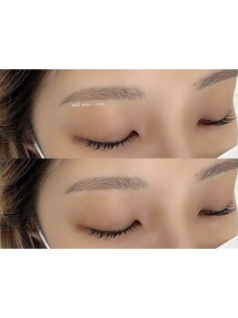 アイブロウメニューがあるサロン