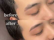 エムズアイブロウ 大和西大寺(M’sアイブロウ)/メンズハリウッドブロウリフト