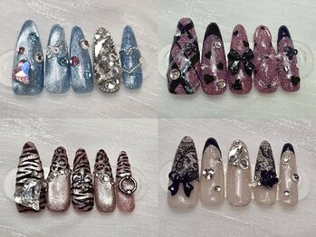 MIHANAネイルサロンの写真/【NEW OPEN/西川口駅5分】定額コースで迷わず理想のデザインに出逢える♪トレンドネイルもカスタマイズ自在