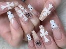 ドットフレンチ×クロムネイル