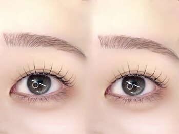 シックス バイ ダウ(6 by dow)の写真/自まつげを活かすまつげパーマと理想の眉を叶える眉ワックス☆お得なセットメニューで史上最高の目元に♪