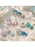 《サンプルフットアート》￥6500～ケア込み　※オフ別