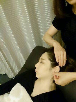 クーラ(Cura DRY HEAD SPA)の写真/非日常の空間を提供し、心身共にリラックス頂く事で継続している疲れをヘッドマッサージで解消しましょう♪