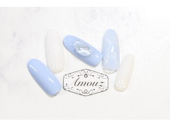 アモウズ(Amouz)/定額【テーマ:陶器ネイル】2