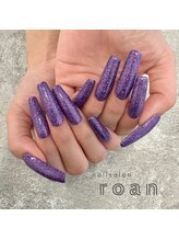 ロアンネイル(roan nail)/ラメワンカラー
