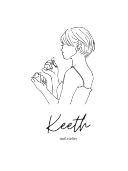 キースネイルアトリエ(keeth nail atelier)の写真/シンプル可愛いネイル～華やかアートまでお任せ★イベント,ライフスタイルに合わせた最適デザインをご提案!
