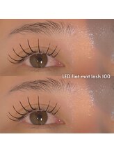 ナナ(7 Nana)/LEDフラットラッシュ　100本