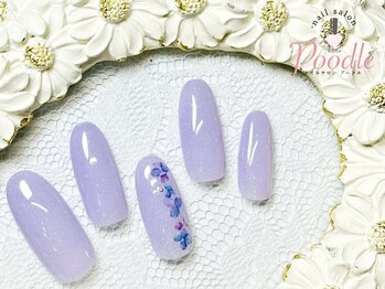 プードル(Poodle)/シンプルデザイン