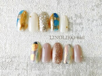 リノリコネイル 元住吉(Lino Liko nail)/5月☆8500円定額デザイン