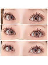 クリア アイラッシーズ アンド ネイルサロン シャイン(CLEAR & SHINE)/ダークモカ&モーブピンク♪