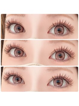 クリア アイラッシーズ アンド ネイルサロン シャイン(CLEAR & SHINE)/ダークモカ&モーブピンク♪