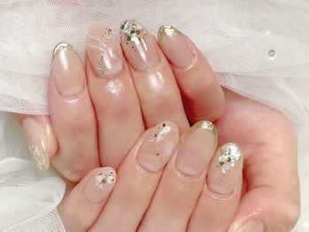 エール アンド ガレンド(ailse&Guarendo)/ニュアンスネイル